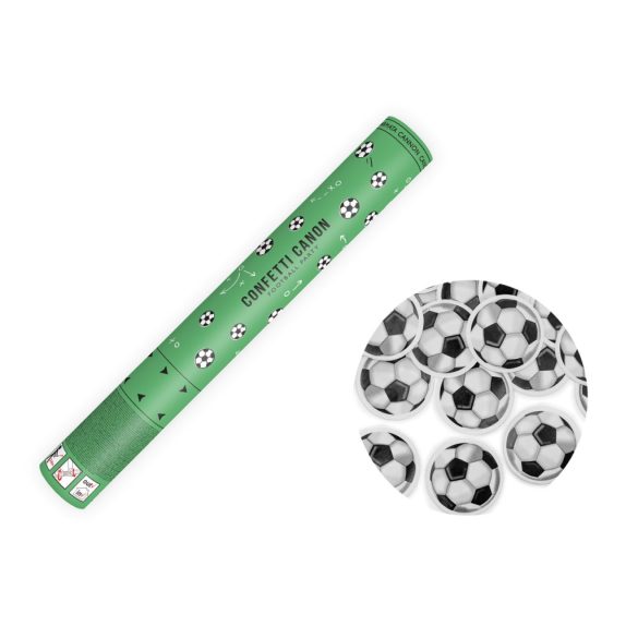 Focilabdás konfetti ágyú 40 cm
