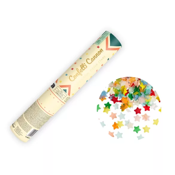 Konfetti ágyú Cirkusz mix - 20 cm