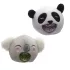 Nyomogatós Játék, Plüss - Slime Squeezy Labda - Panda/Koala