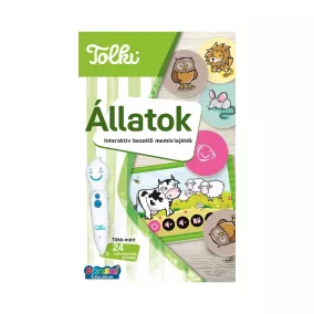 Tolki Interaktív beszélő memóriajáték - Állatok