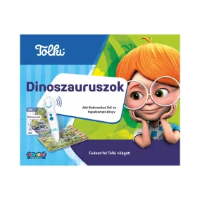 Tolki Dinoszauruszok - interaktív könyv szettben