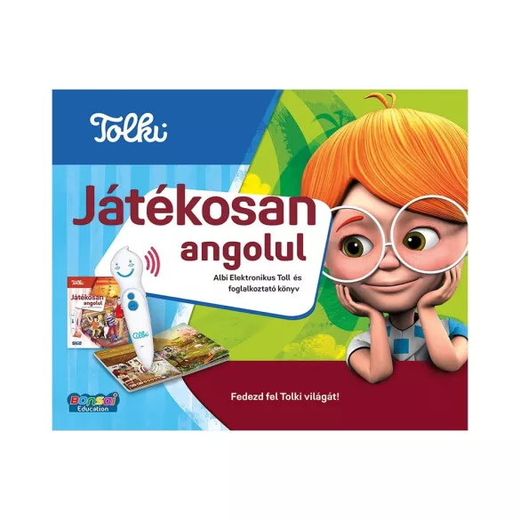Tolki Játékosan angolul - interaktív könyv szettben