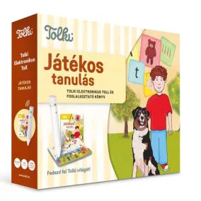 Tolki Játékos tanulás -interaktív könyv szettben