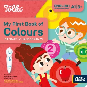 Tolki Interaktív hangoskönyv - My First Book of Colours