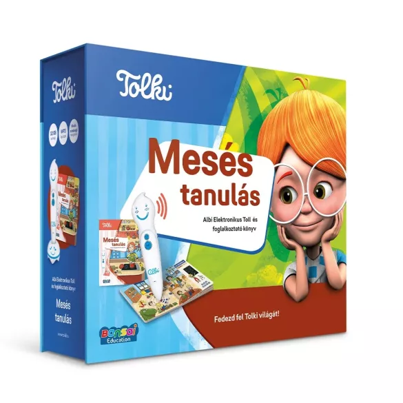 Tolki Mesés tanulás - interaktív könyv szetben