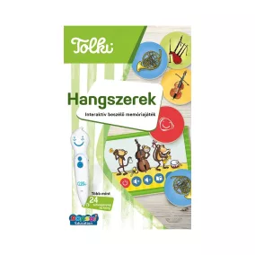 Tolki Interaktív beszélő memóriajáték - Hangszerek