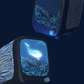 MOB WAVY LIGHT hullámfény hangulatlámpa - Abyss