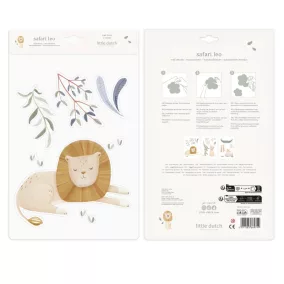 Little Dutch falmatrica szett A3 (3 ív) - Safari Leo