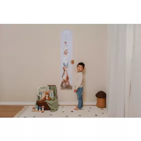 Little Dutch magasságmérő falmatrica - Forest Friends