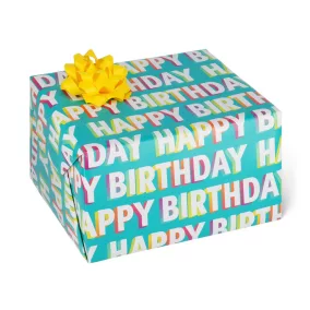 Legami tek.csomagolópapír (200x70 cm) Happy Birthday PARTY