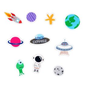 Legami dekorációs dísz bicikli kerékre - űrhajós