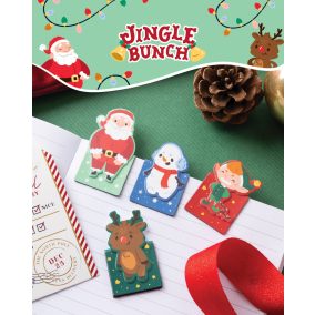   Mágneses Könyvjelző Szett Karácsonyi - Karácsonyi Csapat