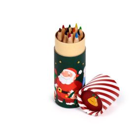 Színes Ceruzák Ceruzatartóban - Karácsonyi Csapat