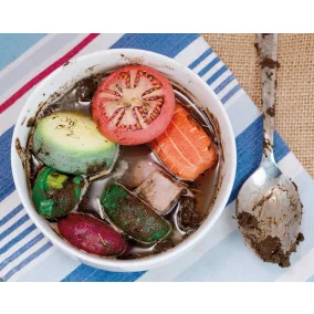 Yellow Door Szenzoros játék kövek - Zöldségek