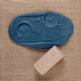 Yellow Door Let's Roll Gyurmahenger - Tavi állatok