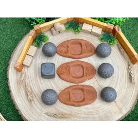 Yellow Door Roll Around Gyurmagolyók - Farm állatok