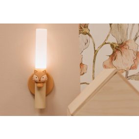 Zoofamily Zoo Friends olvasó és zseblámpa - Róka