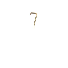 Arany csillagszóró 7-es szám - arany - 15 cm
