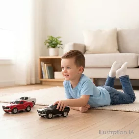 Baghera Racing car - Ford Mustang - Black