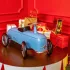 Baghera lábbal hajtható autó - Roadster Fiat