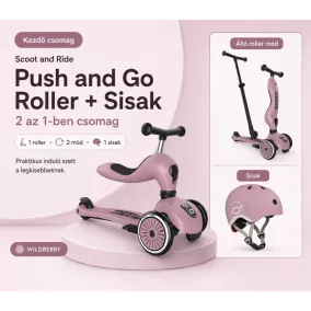 Scoot and Ride Push and go - Wildberry kezdő csomag