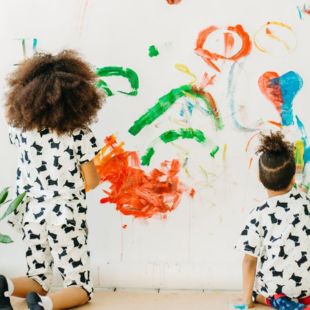 10 falfestés ötlet házilag kisgyerekeseknek