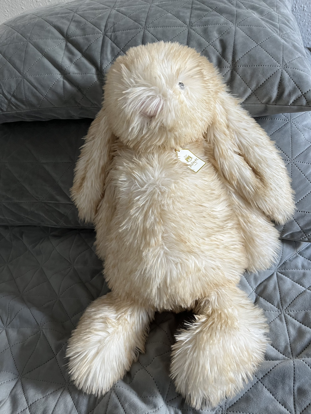Jellycat plüss - Springlowe Luxe Nyuszi Óriás
