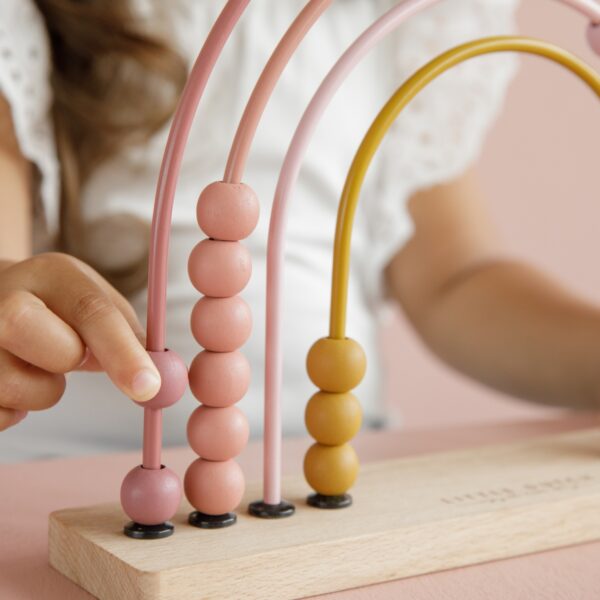 Little Dutch LD7031 abacus szivarvany pink 13