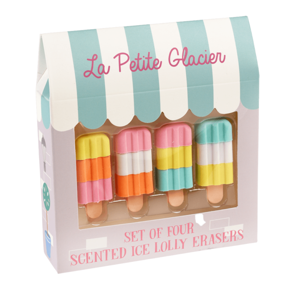 29010 1 set four ice lolly erasers 0