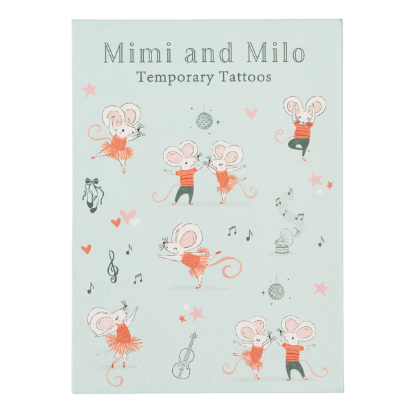 Gyerek tetoválás - Mimi és Milo