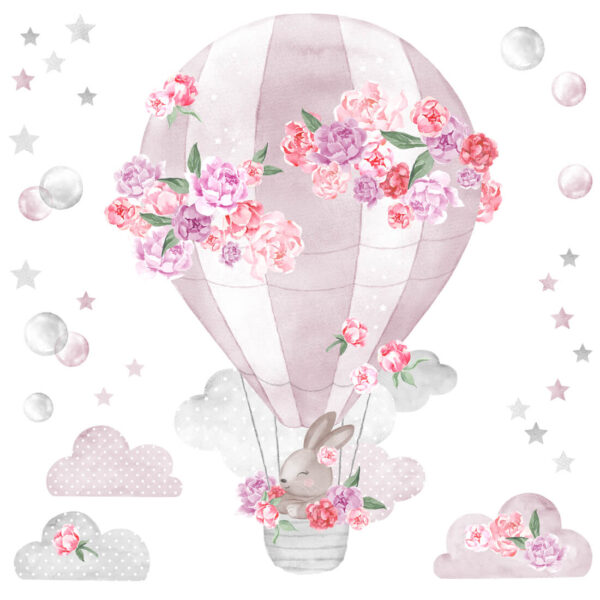 Falmatrica - Rózsaszín hőlégballon