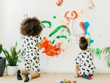 10 falfestés ötlet házilag kisgyerekeseknek