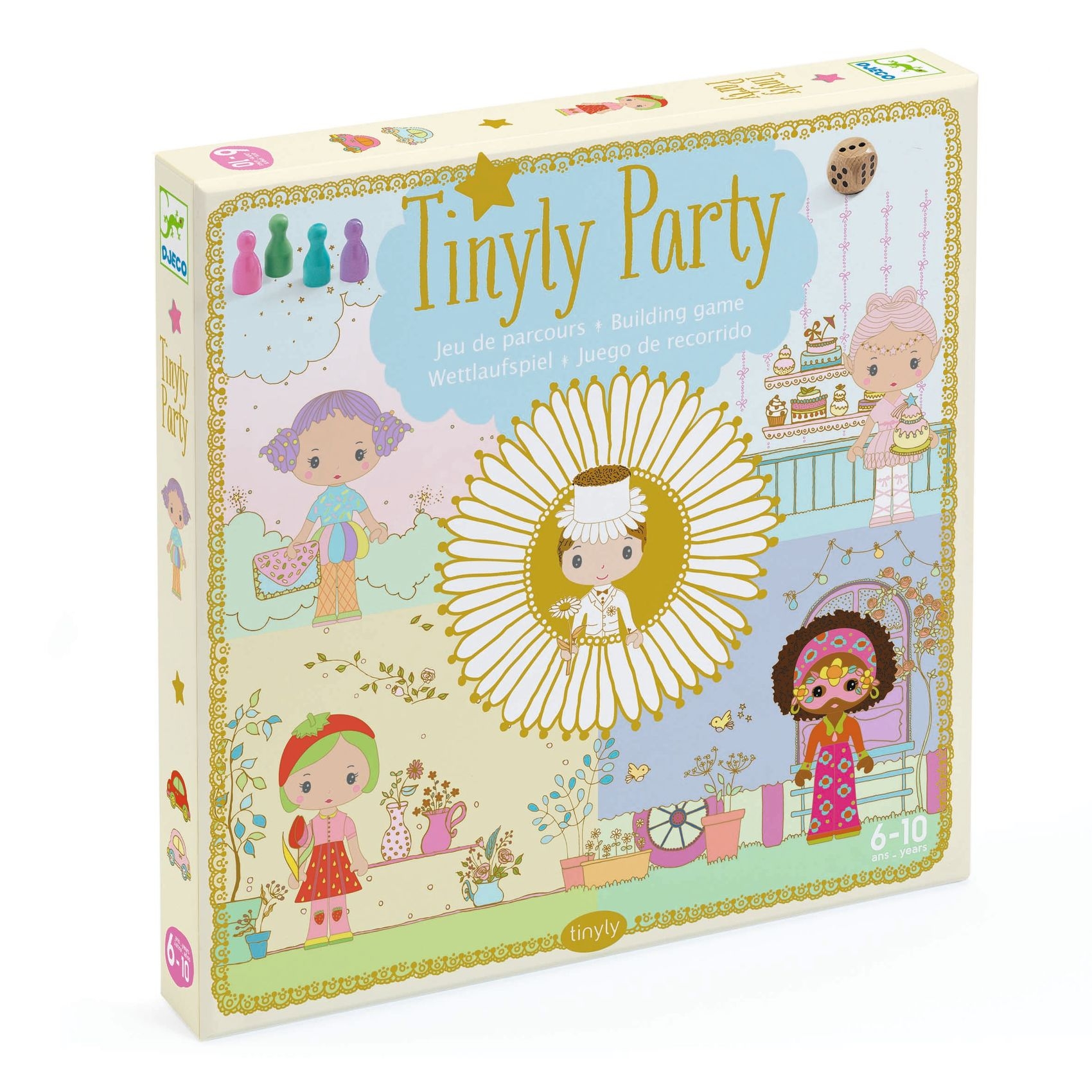 Djeco Tinyly Álomvilág figurák - Álomvilág party társasjáték