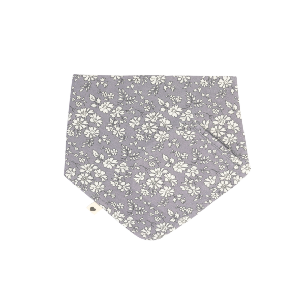 BIBS × LIBERTY muszlin nyálkendő Capel - Pasztellszürke