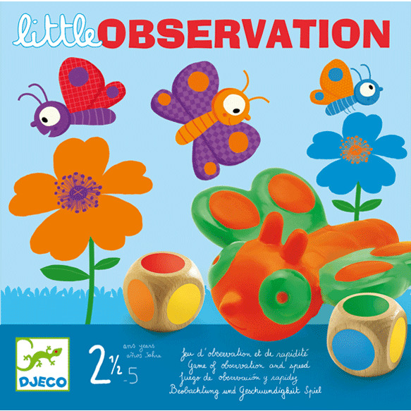 Djeco Little Observation - Egy kis megfigyelés - Memóriafejlesztő társasjáték