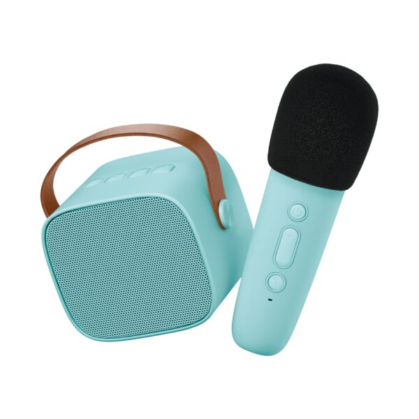 Lalarma Gyerek Karaoke szett - Bluetooth mikrofon és hangszóró - Kék