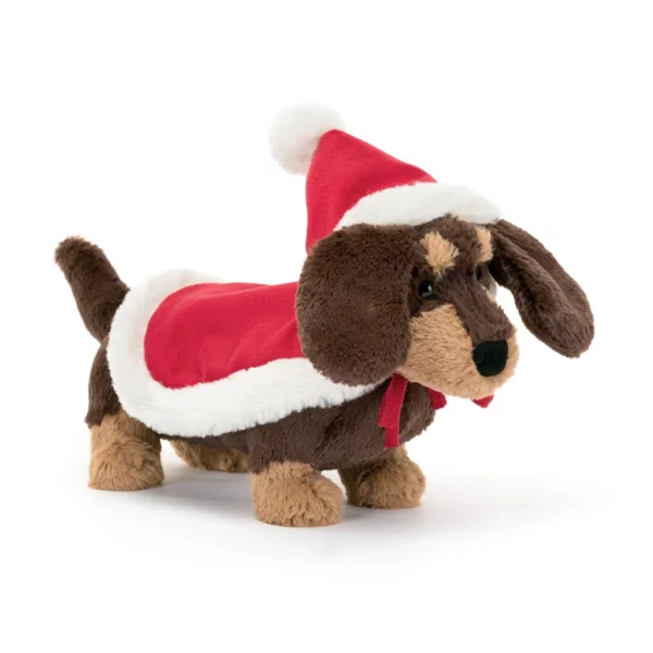 Jellycat plüss - Ottó a kutyus karácsonyi ruhában