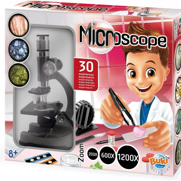 BUKI Mikroszkóp 30 kísérlettel - Tudományos játék