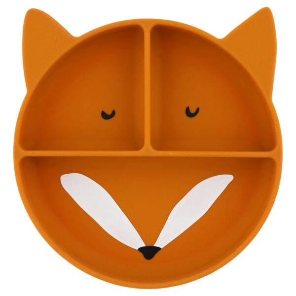 Trixie Csúszásmentes osztott tányér - Mr. Fox